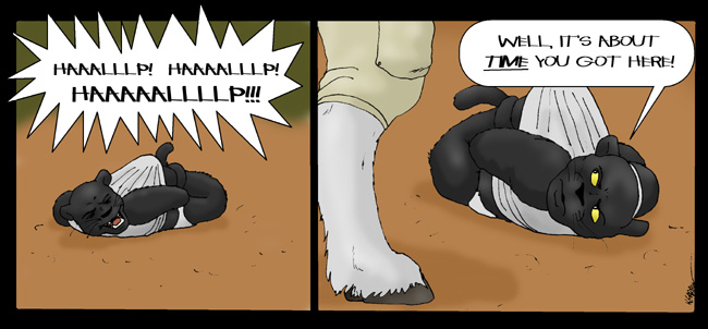 on graphic enabled browsers, the image /km/co/comics/co20140425.jpg would be displayed here